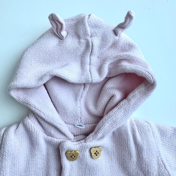 Rock-a-Bye Baby pink knot jacket with pants 2 piece set - Picture 4 of 7